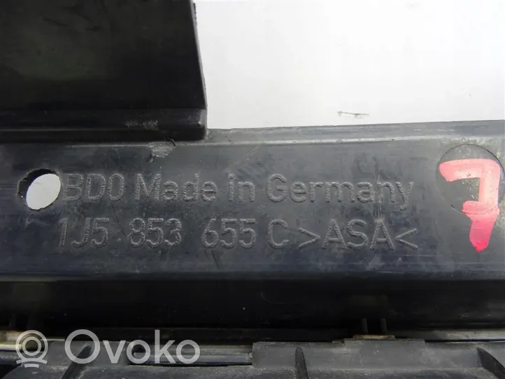 Volkswagen Bora Grille calandre supérieure de pare-chocs avant 1J5853655C