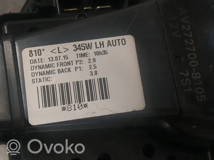 Toyota Avensis T270 Obudowa nagrzewnicy AV2727008105