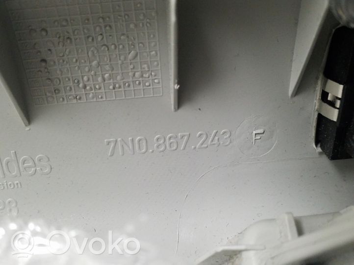 Volkswagen Sharan (B) pillar trim (top) 7N0867243F