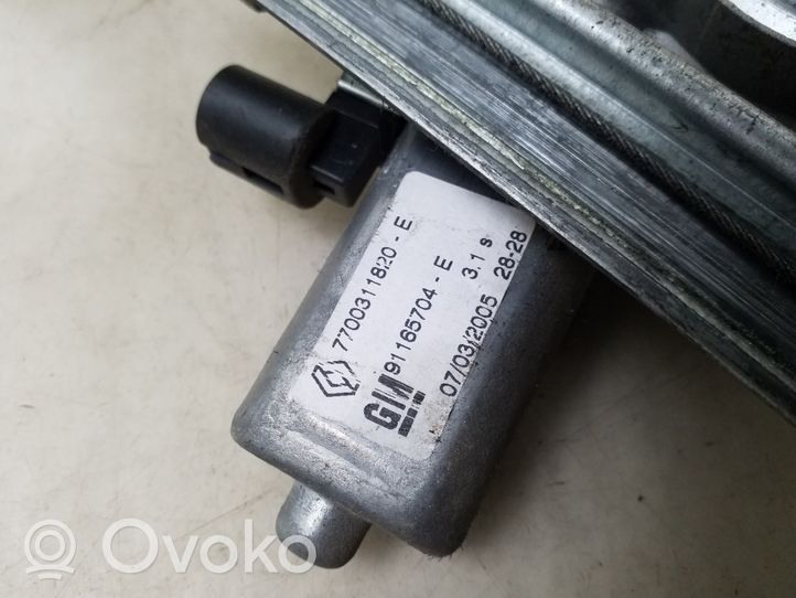 Nissan Primastar Mechanizm podnoszenia szyby przedniej bez silnika 7700311820