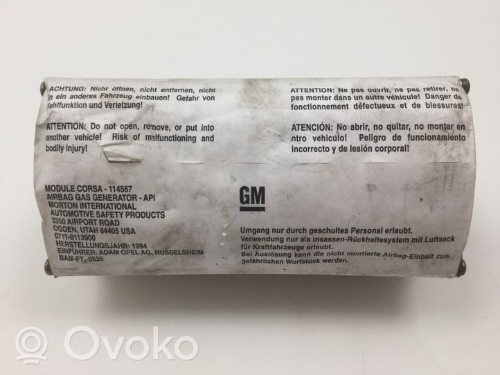 Opel Tigra A Airbag de passager 90460204