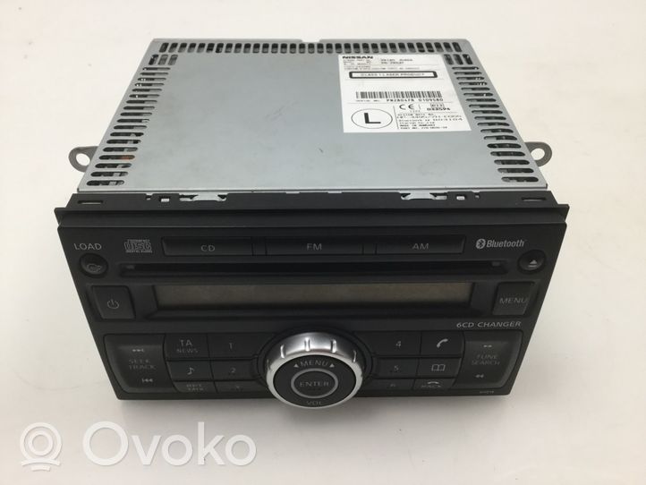 Nissan Qashqai Radio/CD/DVD/GPS-pääyksikkö 28185JD40A