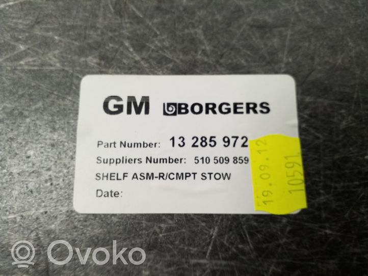 Opel Meriva B Wykładzina podłogowa bagażnika 13285972