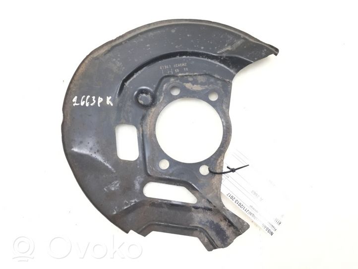 Nissan Qashqai Priekinė stabdžių disko apsauga 411614EA0A2