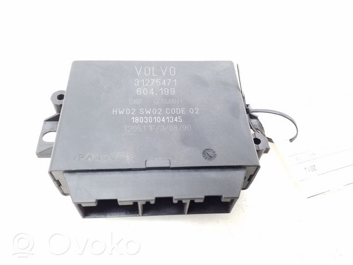 Volvo S40 Centralina/modulo sensori di parcheggio PDC 31275471