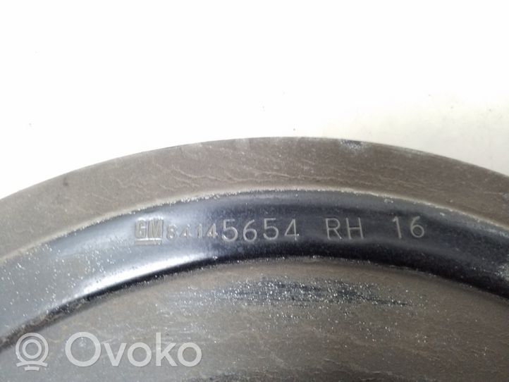 Opel Insignia B Lamiera paraspruzzi del disco del freno posteriore 84145654