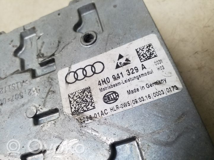 Audi A6 S6 C7 4G Xenon-valojen ohjainlaite/moduuli 4H0941329A