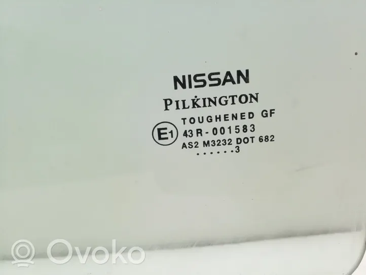 Nissan Micra Pagrindinis galinių durų stiklas 