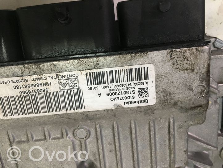 Citroen C4 II Kit calculateur ECU et verrouillage 9808376980