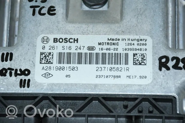 Renault Twingo III Sterownik / Moduł ECU 237105748R