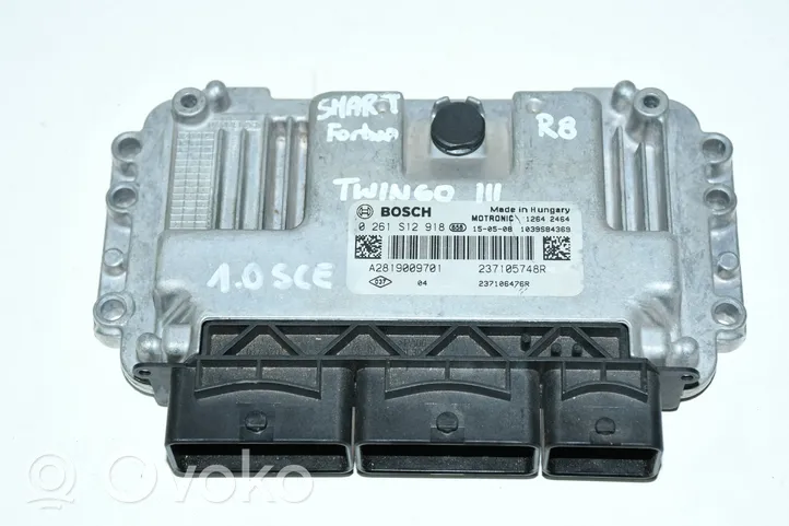 Renault Twingo III Engine control unit/module 237105748R
