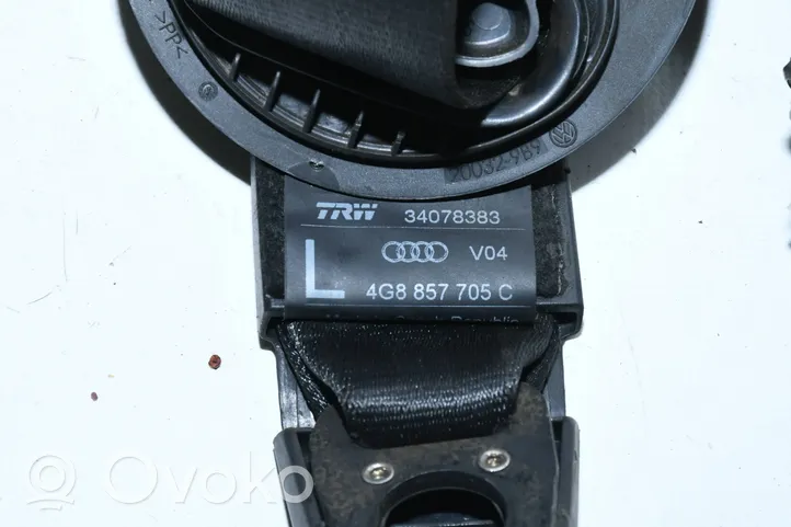 Audi A6 S6 C7 4G Etuistuimen turvavyö 4G8857705C