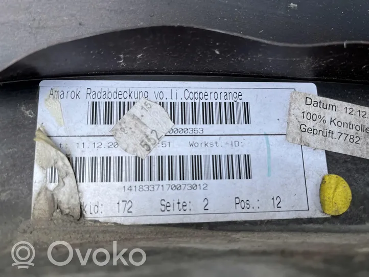 Volkswagen Amarok Listwa / Nakładka na błotnik przedni 2HH853717