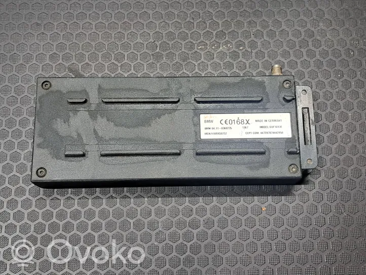 BMW 7 E38 Lector de tarjeta/llave de arranque 84118360235