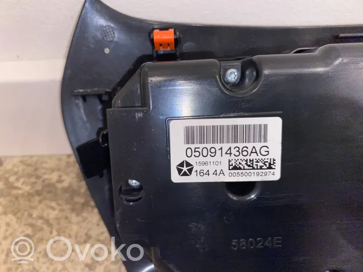 Jeep Cherokee Climate control unit 05091436AG