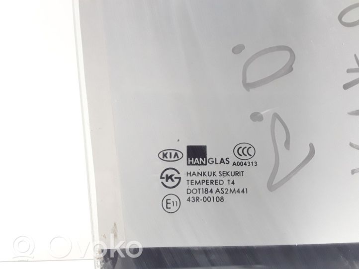 KIA Opirus Rear vent window glass AS2M441