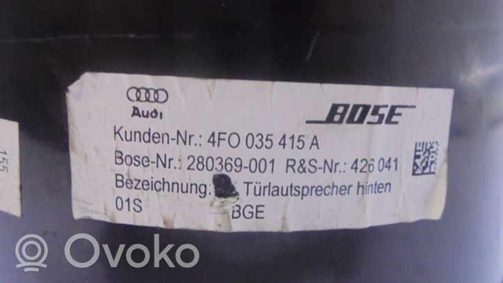 Audi Q7 4L Altoparlante portiera posteriore 4F0035415A