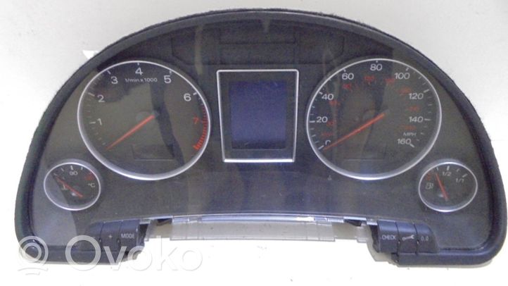 Audi A4 S4 B6 8E 8H Compteur de vitesse tableau de bord 8E0920950G