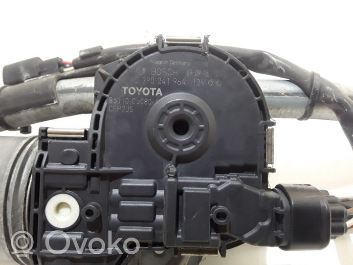 Toyota Avensis T270 Mechanizm wycieraczek szyby przedniej / czołowej 8511005080A