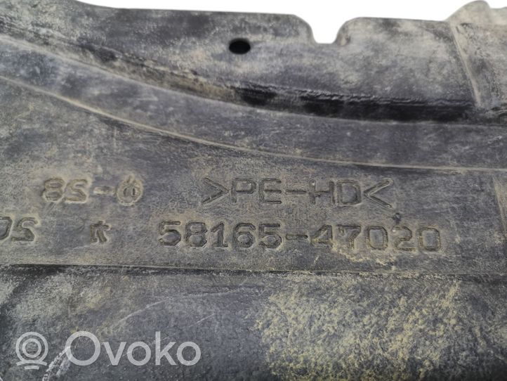 Toyota Prius (XW20) Unterfahrschutz Unterbodenschutz Mitte 5816547020