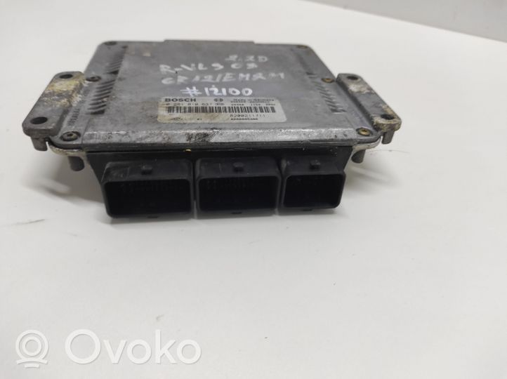 Renault Vel Satis Variklio valdymo blokas 0281010637