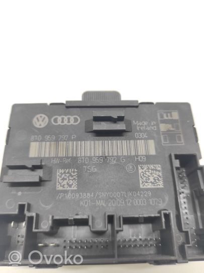 Audi S5 Oven ohjainlaite/moduuli 8T0959792P