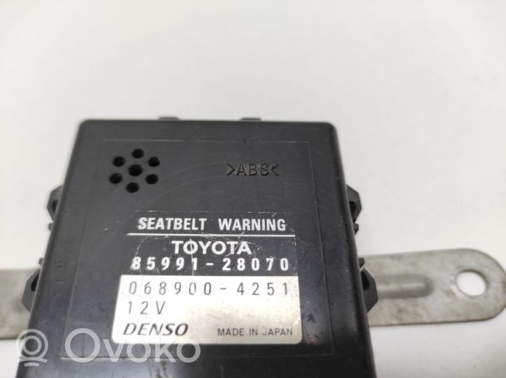 Toyota Previa (XR30, XR40) II Témoin lumineux ceinture de sécurité 8599128070