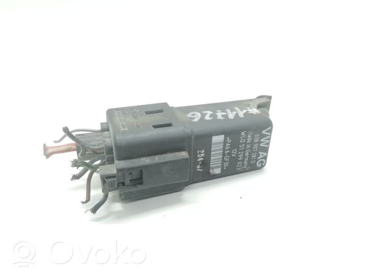 Volkswagen Caddy Glow plug pre-heat relay 038907281D