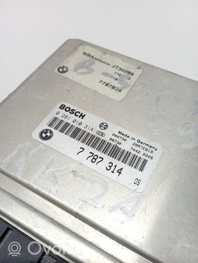 BMW 3 E46 Sterownik / Moduł ECU 7787314