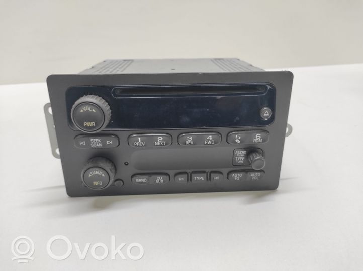 Chevrolet TrailBlazer Radio/CD/DVD/GPS-pääyksikkö 15234915