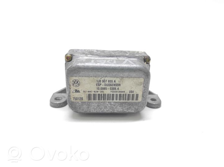 Volkswagen New Beetle ESP acceleration yaw rate sensor 1J0907655A