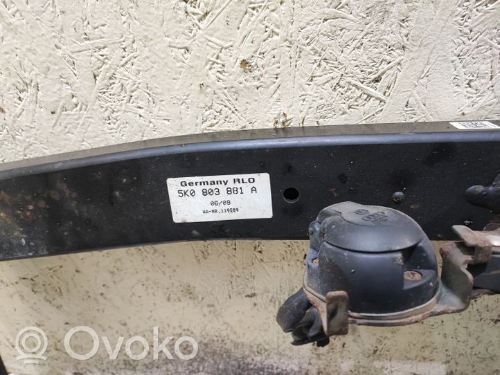 Volkswagen Golf Plus Hak holowniczy / Komplet 5K0803881A