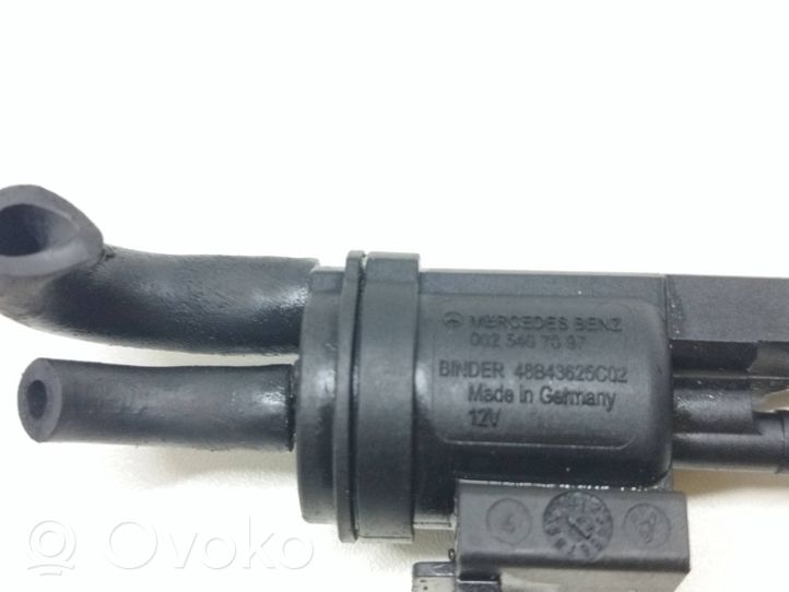 Mercedes-Benz C AMG W204 Electrovanne Soupape de Sûreté / Dépression 48B43625C02