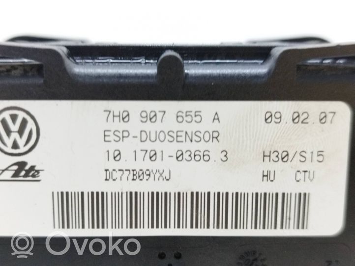Seat Leon (1P) Sensore di imbardata accelerazione ESP 7H0907655A