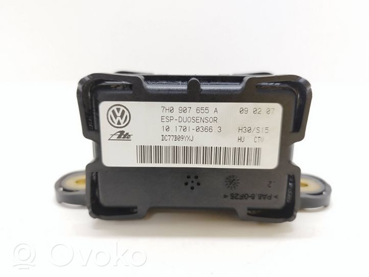 Seat Leon (1P) ESP acceleration yaw rate sensor 7H0907655A