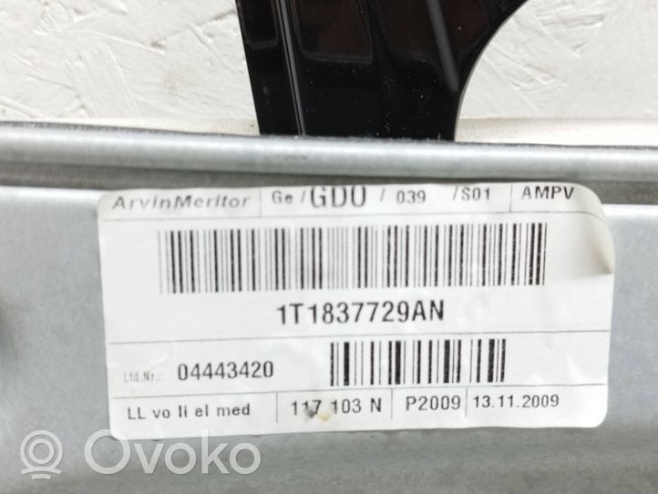 Volkswagen Touran I Mechanizm podnoszenia szyby przedniej bez silnika 1T1837729AN