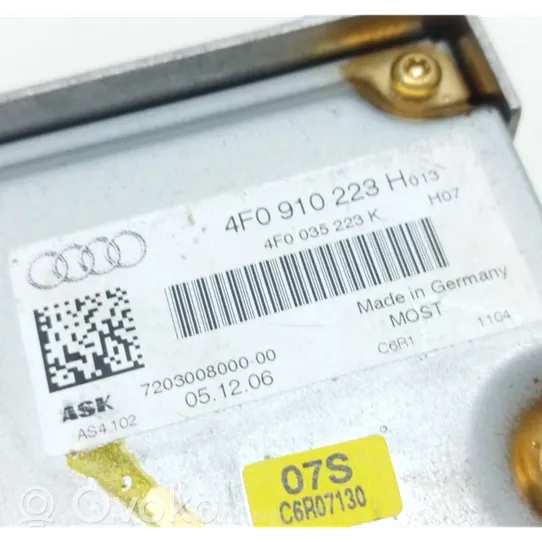 Audi A6 S6 C6 4F Garso stiprintuvas 4F0910223H