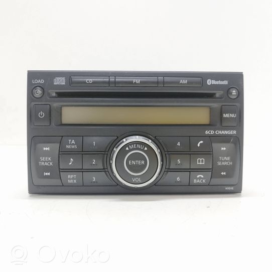 Nissan Qashqai+2 Radio/CD/DVD/GPS-pääyksikkö 28185JD40A