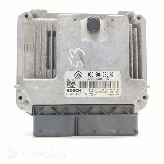 Volkswagen Caddy Sterownik / Moduł ECU 03G906021AQ