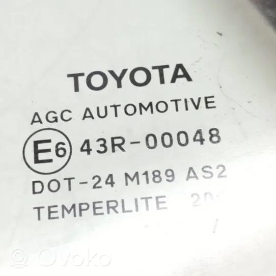 Toyota Auris 150 Takasivuikkuna/-lasi 43R00048