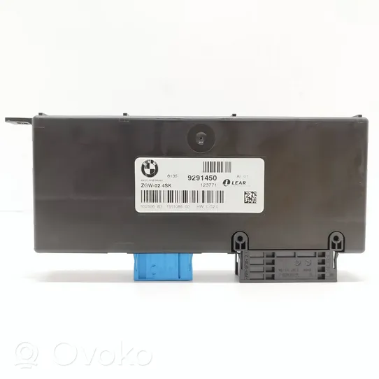 BMW 5 GT F07 Gateway-Steuermodul 9291450