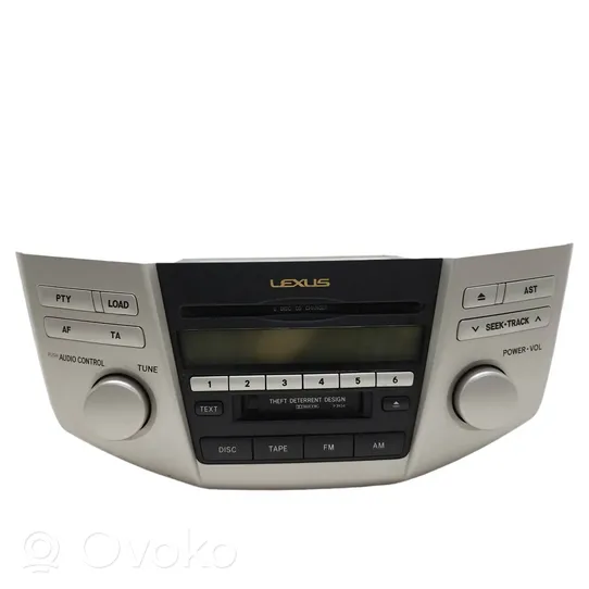 Lexus RX 330 - 350 - 400H Radio/CD/DVD/GPS-pääyksikkö 8612048520