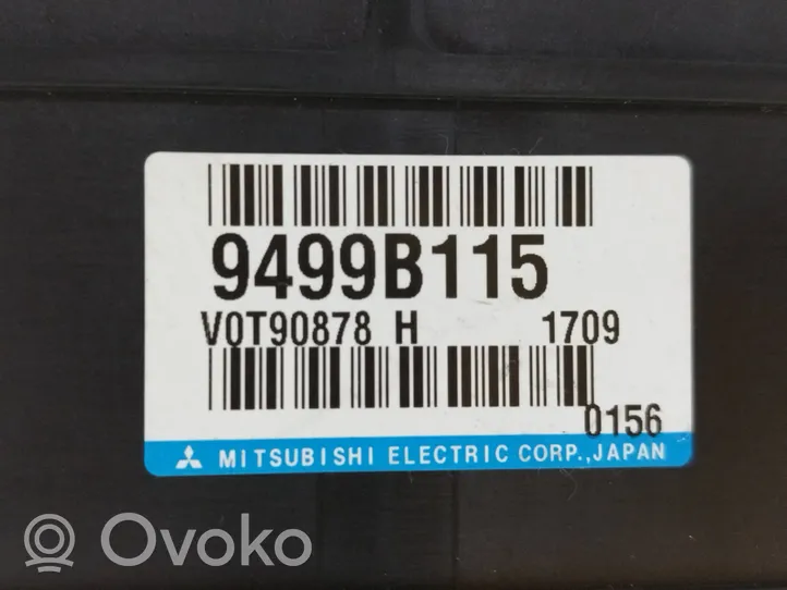 Mitsubishi i-MiEV Other control units/modules 9499B115