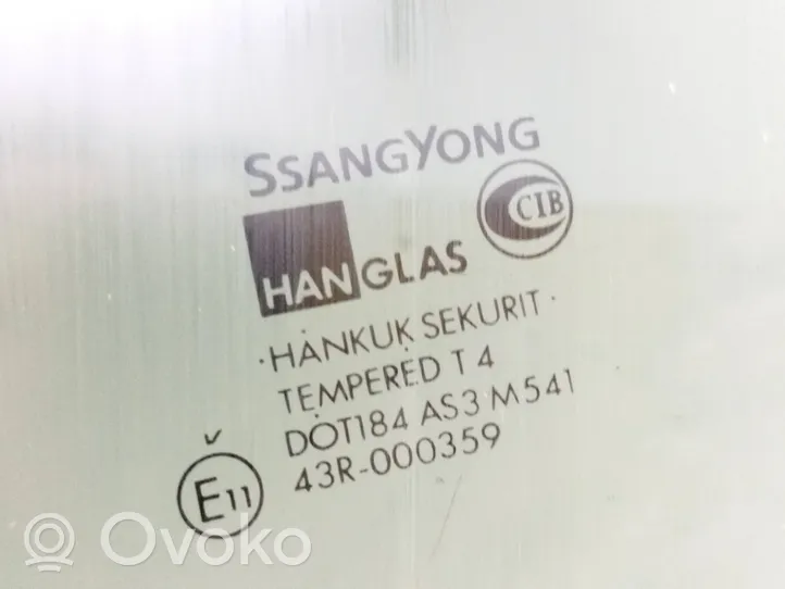 SsangYong Rexton Takaoven ikkunalasi 43R000359