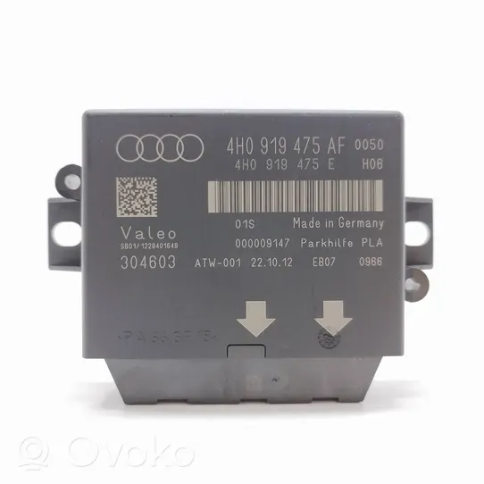 Audi A6 Allroad C7 Parkošanas (PDC) vadības bloks 4H0919475AF