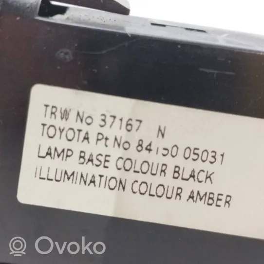 Toyota Avensis T250 Bouton lave-phares 8415005031