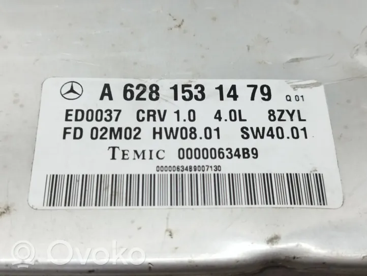 Mercedes-Benz S W220 Sterownik / Moduł ECU A6281531479