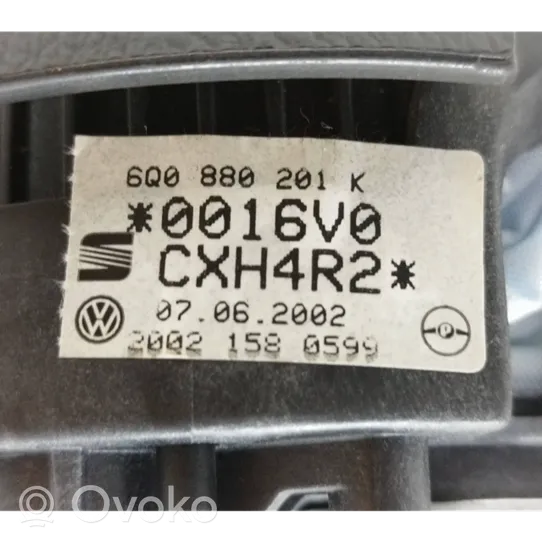Volkswagen Polo Steering wheel airbag 6Q0880201K