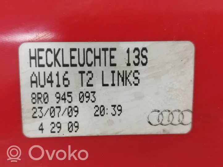 Audi Q5 SQ5 Luz trasera/de freno 8R0945093