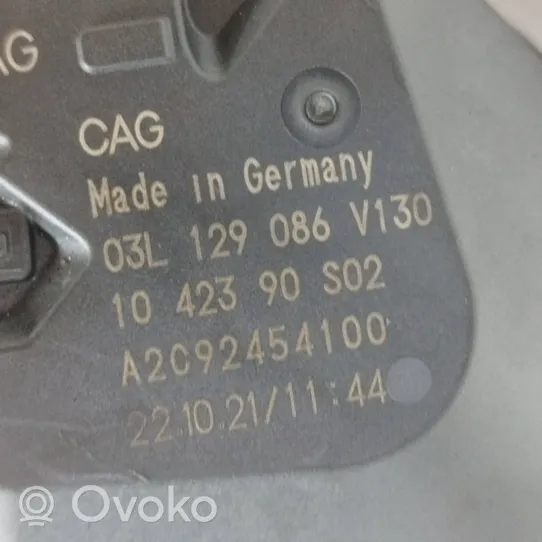 Audi Q5 SQ5 Zawór kolektora ssącego 03L129086